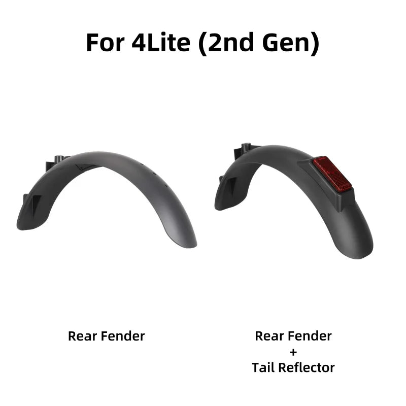 Xiaomi Scooter Rear Fender &ndash; Durable ABS Material with Taillight Bracket