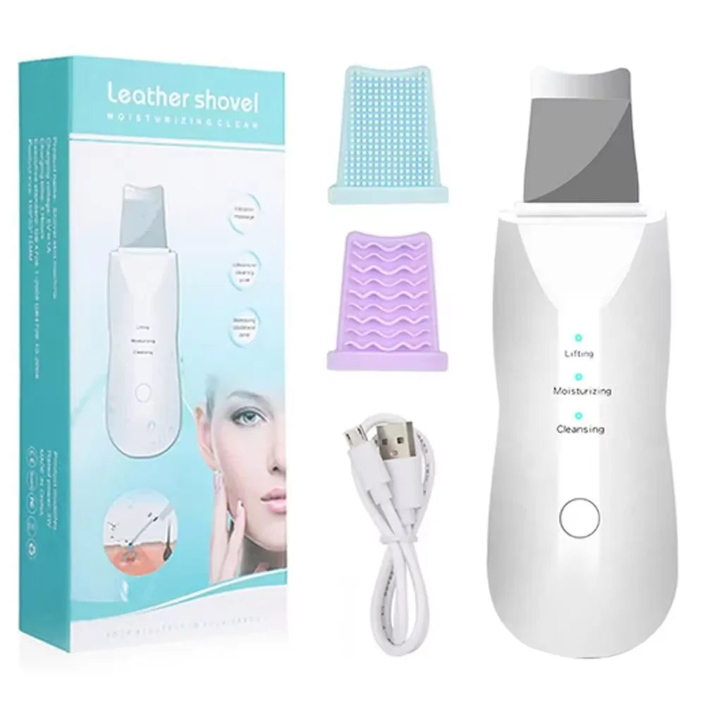 Ultrasonic Skin Scraper - Deep Pore Cleaning Facial Machine for Men &amp; Women Ultrasonic Style