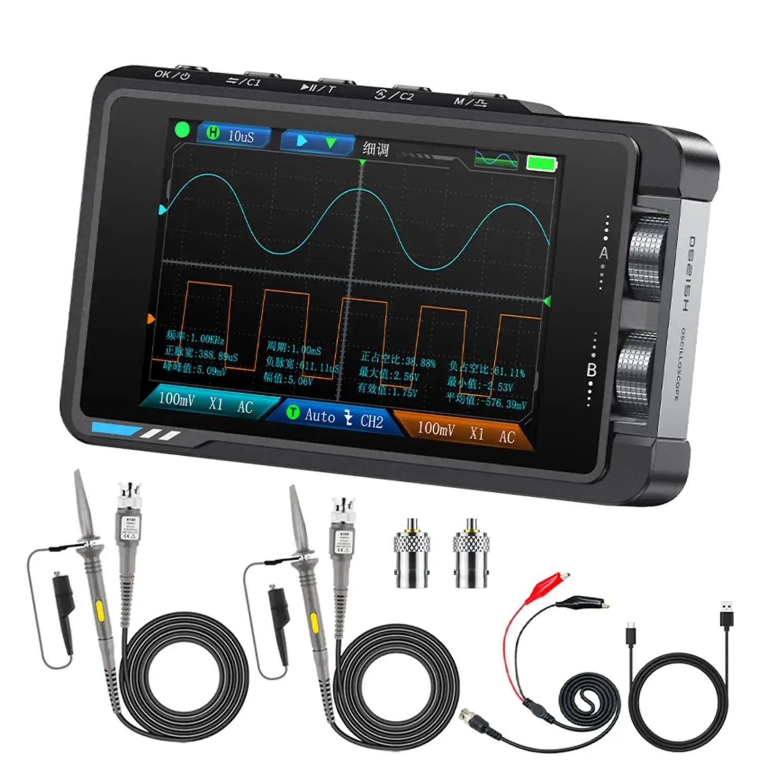FNIRSI DS215H 2 In 1 Electronic Repair Tool Digital Pro DS215H P6100x2