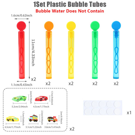 Engineering Vehicle Bubble Tube Soap Bottle Construction Birthday Party Decor Kids Favors Toys for Guests Gifts Baby Shower 4