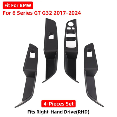 For BMW 6 Series GT G32 2017-24 LHD RHD Easy Installion Car Window Lifter Switch Panel Protector Cover Trim Door Handles Sticker by InterCyprus Trading Ltd