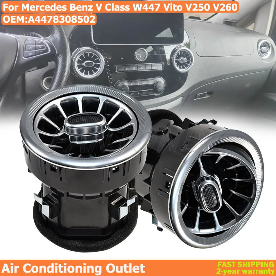 Vorderes Armaturenbrett A/C Lüftungsgitter für Mercedes-Benz V-Klasse W447 V250 V260