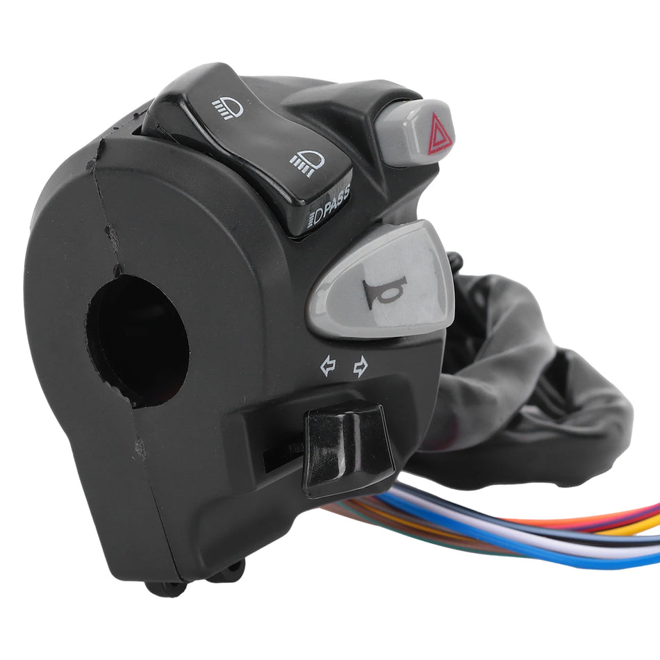 Interruptor de manillar de 22 mm para Honda MSX SF 125, luz baja/alta, bocina, señales de giro, luz de adelantamiento