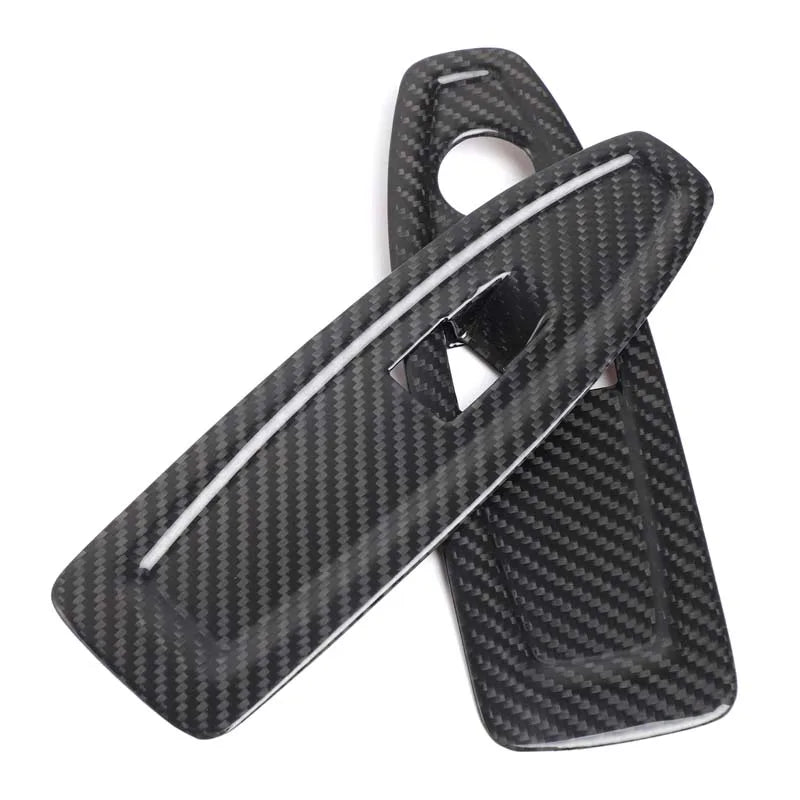 Moldura de Botão de Janela em Fibra de Carbono Real para BMW 1 2 F20 F21