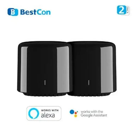Broadlink BestCon RM4C Mini Smart WiFi IR Remote for Seamless Smart Home Control RM4C Mini 2Pcs / CHINA