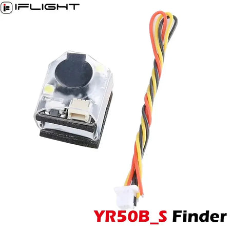 IFlight YR50B_S Finder Buzzer 100dB BB Ring LED Light Alarm 100 Decibels Programmable BF F7 for FPV Quadcopter and RC Airplane by InterCyprus Trading Ltd