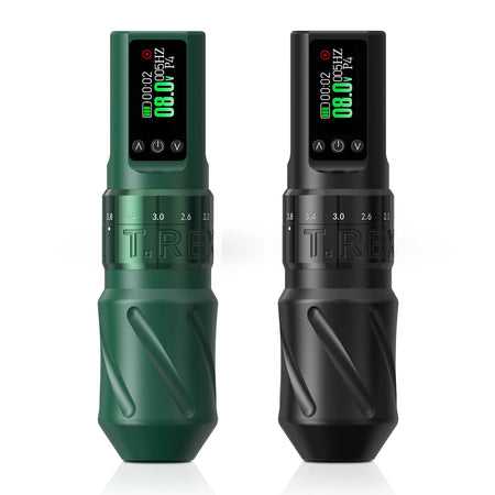 T-Rex Tattoo Pen Machine &ndash; Wireless Rotary 1600mAh Battery