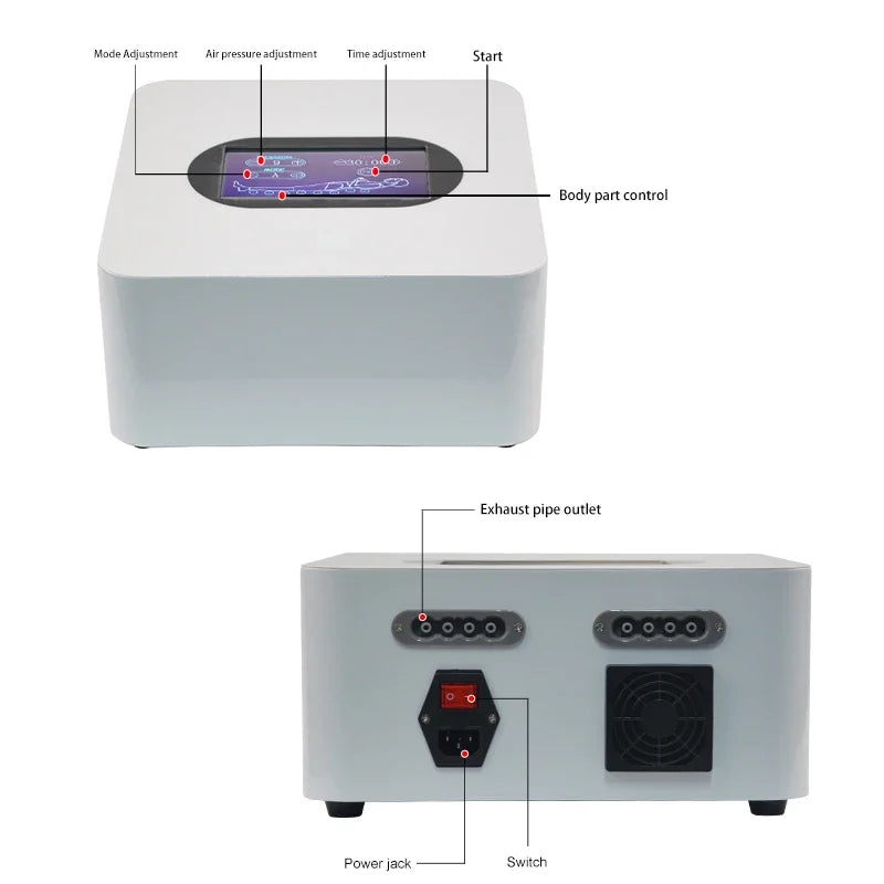 Spa Lymfatisk Dränering Lufttryck Pressoterapi Maskin
