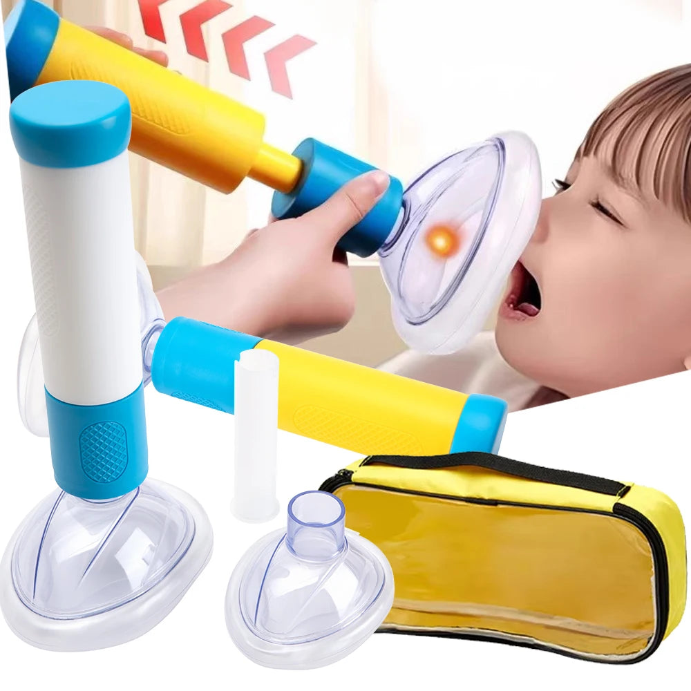 Anti Choking Rescue Device Kit - CPR Training Mask