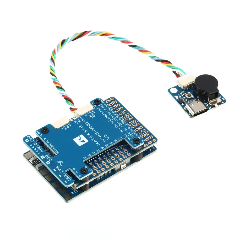 MATEK H743 WING V3 Flight Controller STM32H743VIT6 Dual IMU Baro OSD SD Slot for INAV ArduPilot RC FPV Fixed Wing Plane MATEKSYS by InterCyprus Trading Ltd