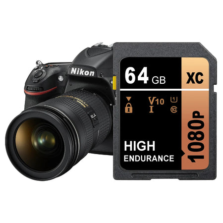High-Speed Class 10 SD Card for Cameras | 8GB to 512GB | Olevo