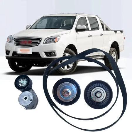 Kit tensor de correa de motor de polea tensora para JAC Refine M4 M5 T6 T8 OE 1015610GD150 1015620GD150 1015602GD150 1015601GD by InterCyprus Trading Ltd