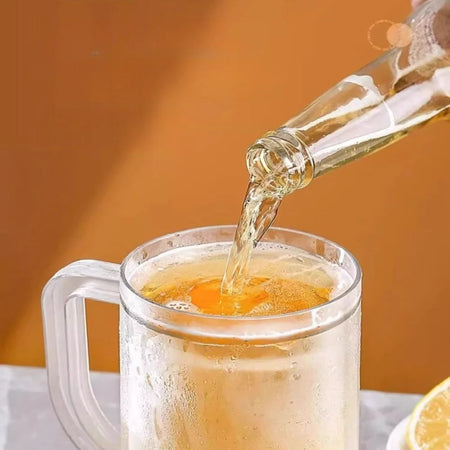 Summer Double-Layer Ice Cups - 250ml Keeps Drinks Cold