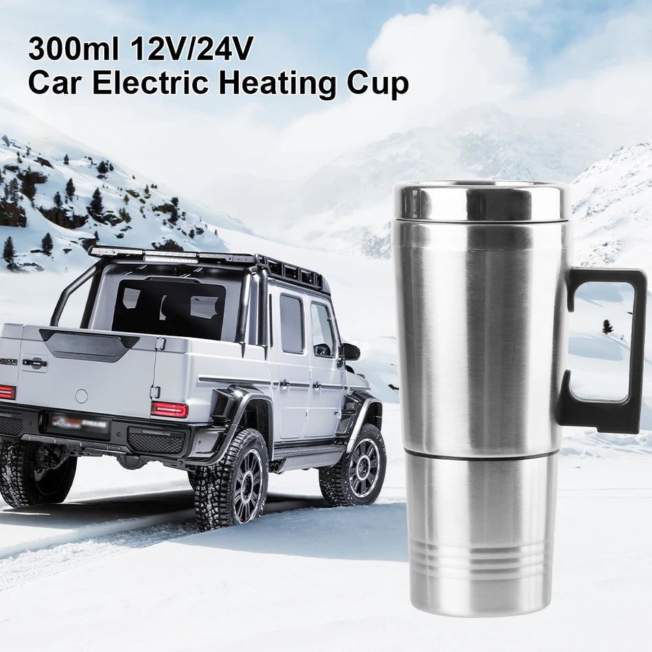 12V Auto Čajnik Šalica, 24V Kamionski Čajnik, 300ml Električni Grijač Šalice