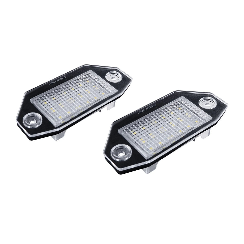 Kit di luci per targa per Ford Mondeo MK3 CAN Bus Bianco 6000K, 2-Pack, LED Xenon-Bianco