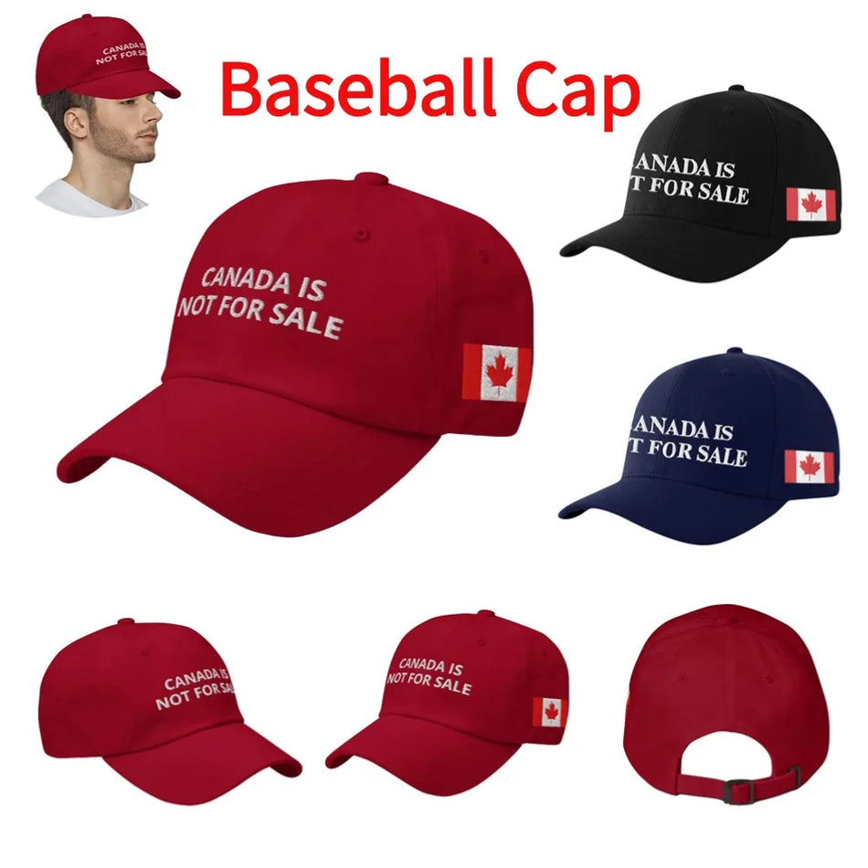 Kanada Nie Jest Na Sprzedaż Regulowany Vintage Czapka Bejsbolowa