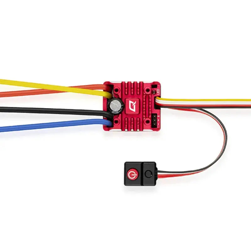 Hobbywing QuicRun WP 1080 G2 80A Brushed Waterproof ESC Electronic Speed Controller for 1/10 RC Rock Crawler Car by InterCyprus Trading Ltd