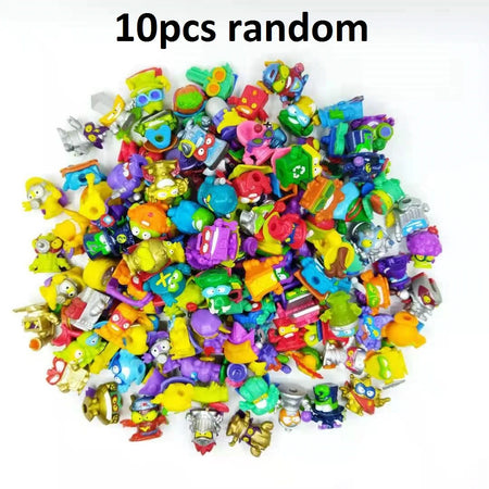 Superzings Piratix 2-4CM Figures No Repeat - Collectible 10pcs no repeat