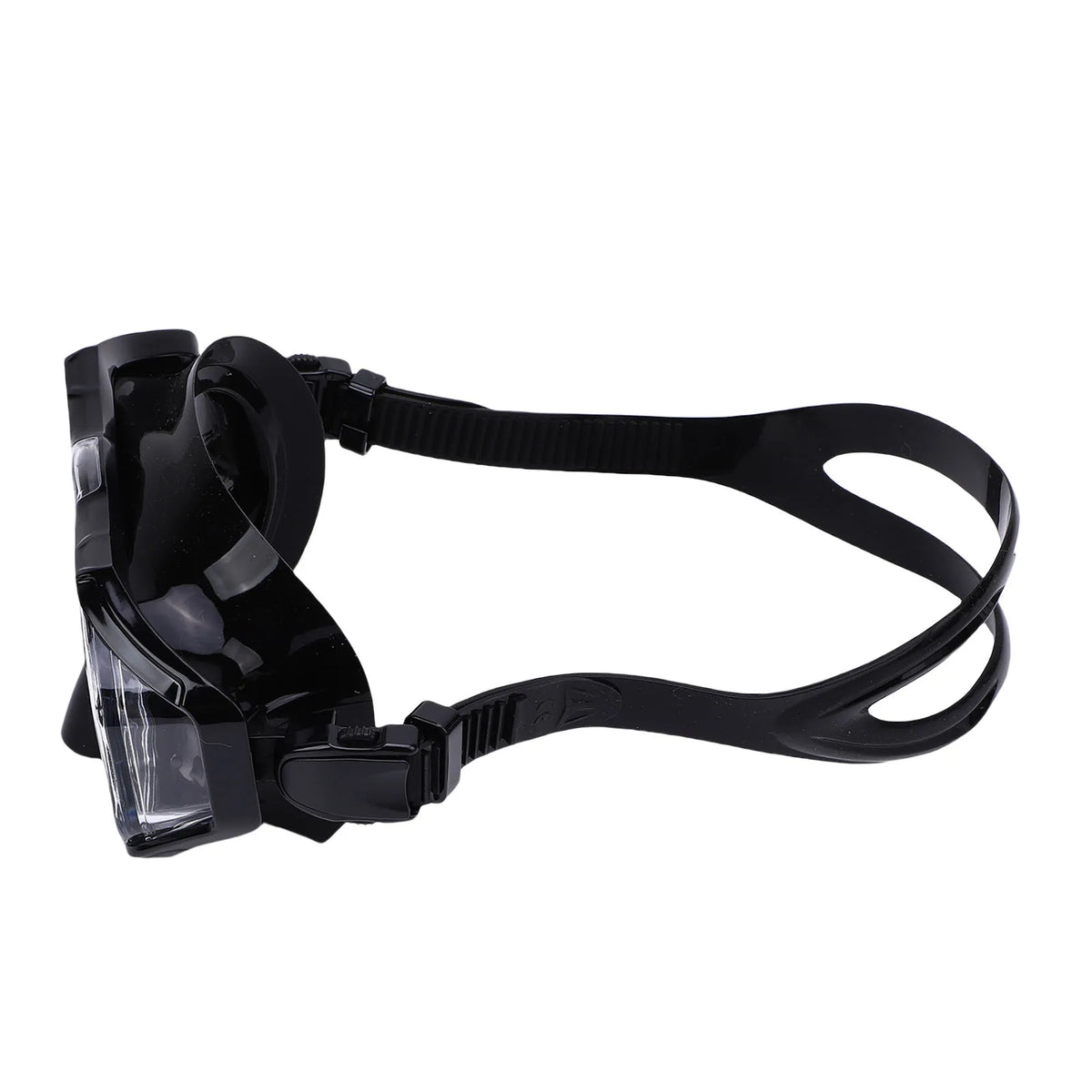 Swim Goggles With Nose Cover &ndash; Wide View Shatterproof Lens