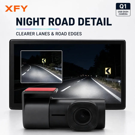 Dash Cam 1080P For Car With WiFi and Enhanced Night Vision Compact by InterCyprus Trading Ltd