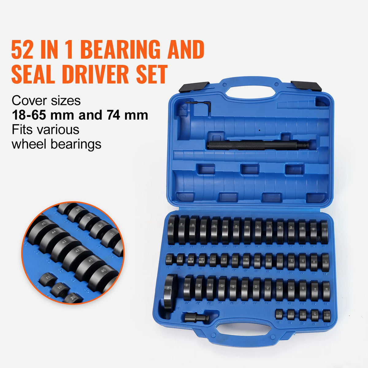 SucceBuy 52Pcs Bearing and Seal Driver Set &ndash; Precision Kit