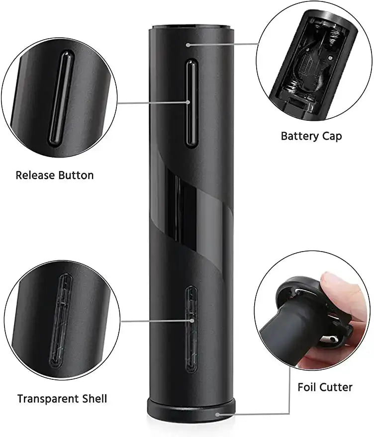 Automatic Electric Wine And Beer Opener With Corkscrew USB