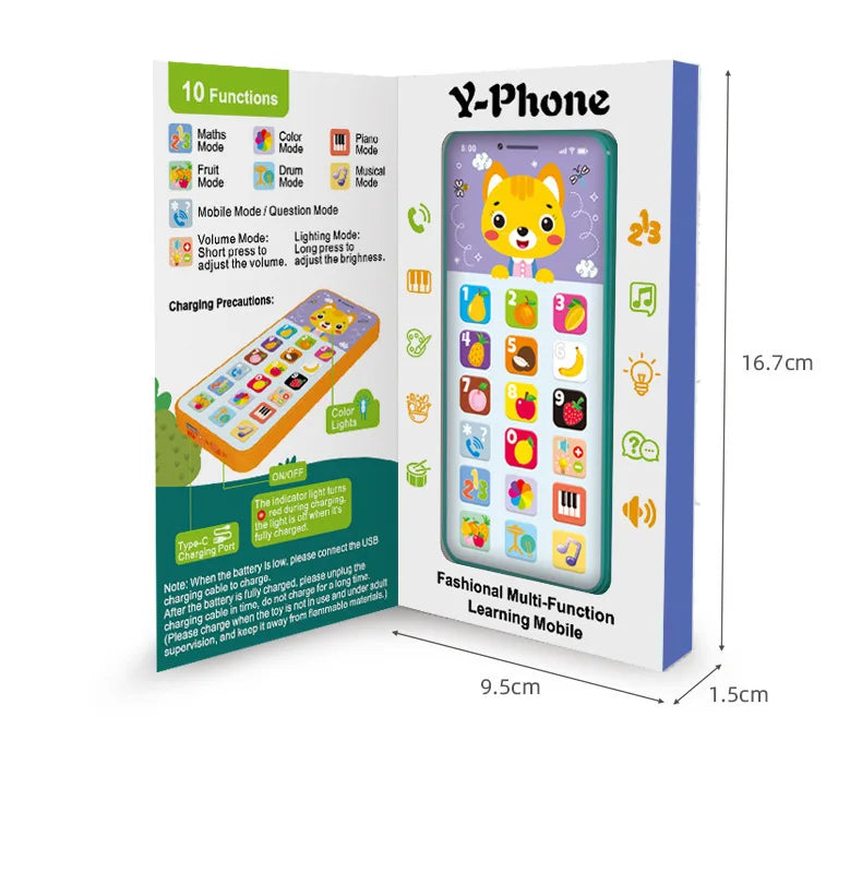 Children Simulation Phone Toy &ndash; Light And Sound Education