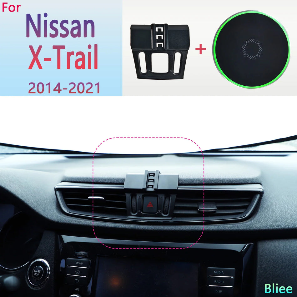Nissan X Trail Magnetisk 15W Trådlös MagSafe Telefonhållare