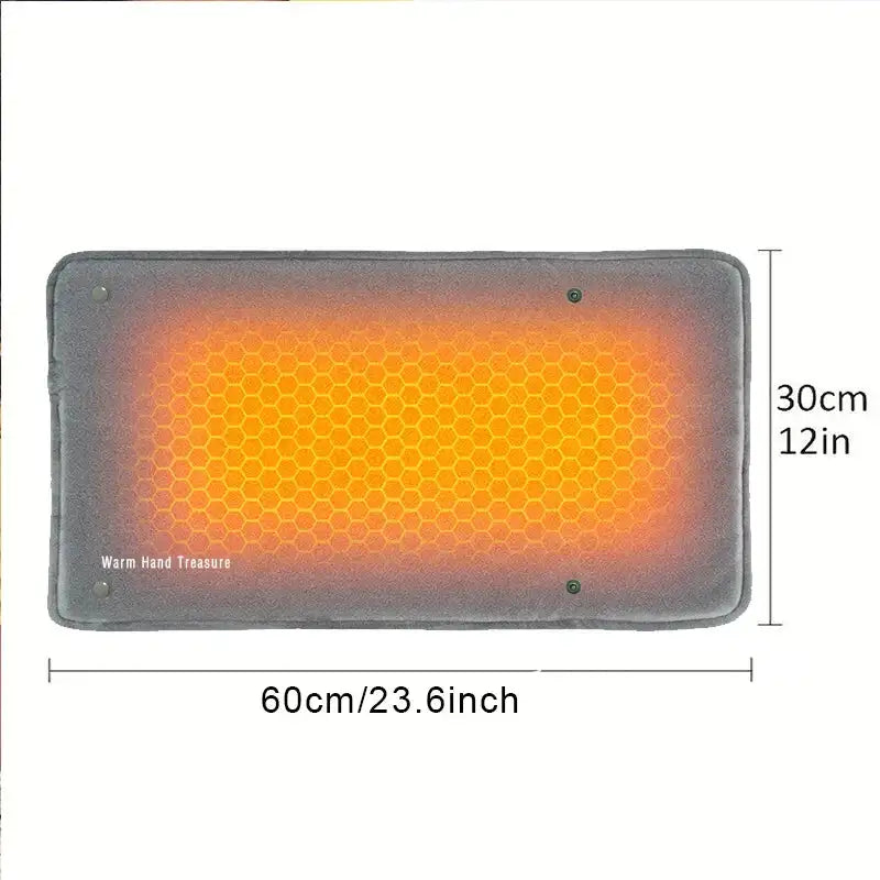 Graphene Quick Heating Pad USB Power Adjustable Temperature