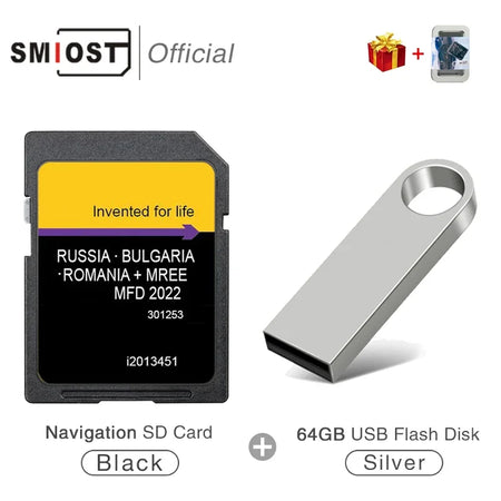 SMIOST Maps East EU SD Card For Ford Focus &ndash; Fast Nav