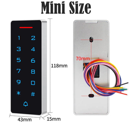 T1202EM/T1202MF Outdoor Keypad &ndash; Dual-Frequency RFID Reader