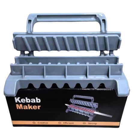 Kebab Maker Mould - Effortless Plastic Skewer Tool for Perfect BBQ Kebabs As Picture 1