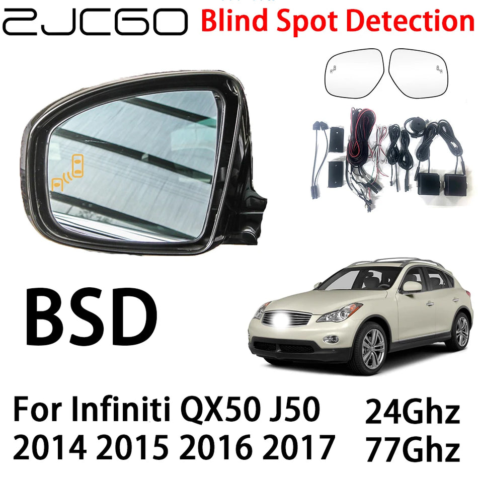 Infiniti QX50 BSD Radar Warning System with Blind Spot Detection