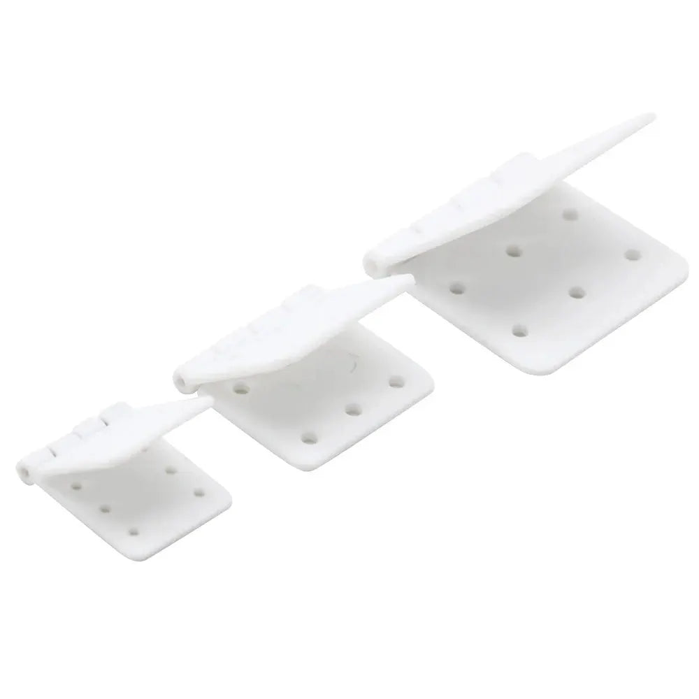 20pcs/lot Nylon & Pinned Hinge 20x36mm 16x29mm 12x24mm For RC Airplane Plane Parts Model Replacement by InterCyprus Trading Ltd