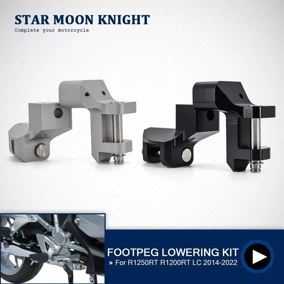 BMW R1250RT R1200RT LC Ayaklık Alçaltma Kiti, Motosiklet için Sürücü Ayak Dayama Yeri Taşıma