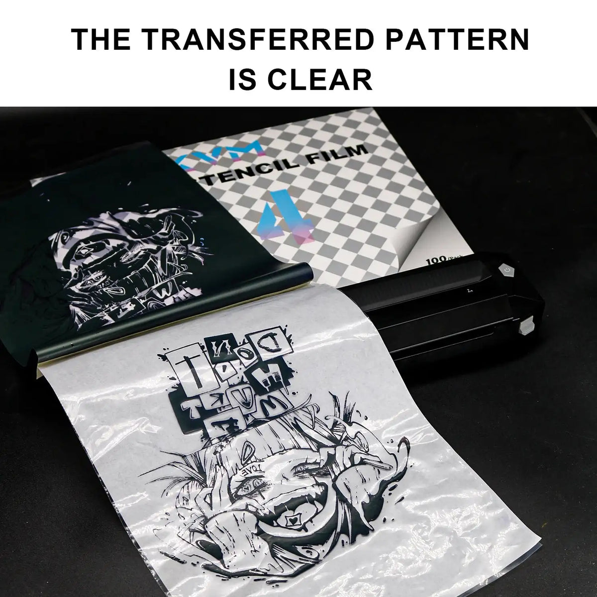 Transparent Tattoo Transfer Paper A4 Printable Stencil
