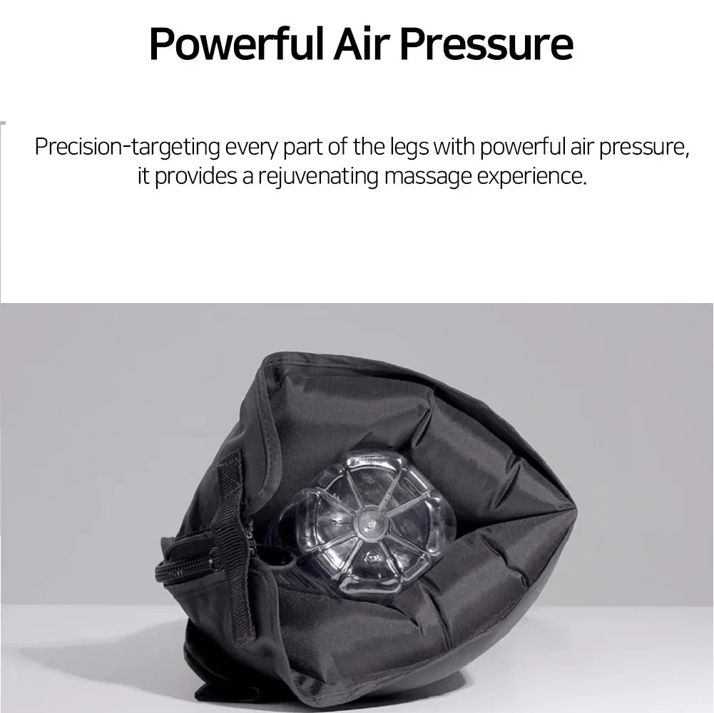 Air Compression Leg Massage 6 Airbag Boots &ndash; Relieves Pain