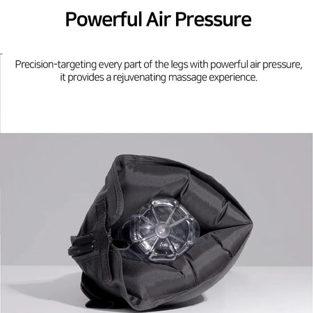 Air Compression Leg Massage 6 Airbag Boots &ndash; Relieves Pain