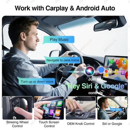 2in1 Wireless Mini CarPlay Dongle - Plug And Play Wireless