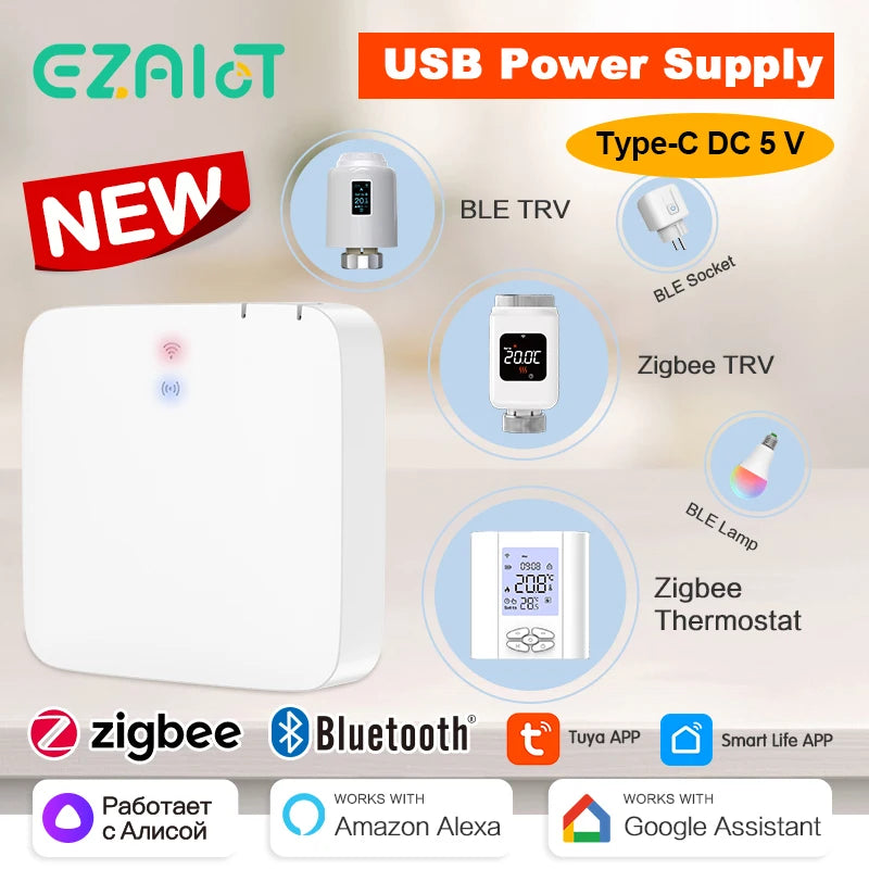 Tuya Multi Mode ZigBee Bluetooth Gateway Hub &ndash; Alexa Ready