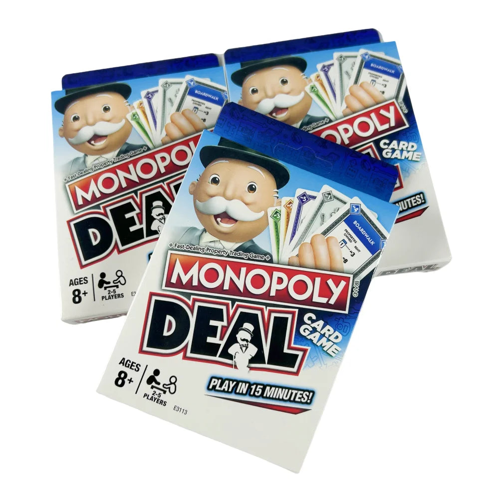 Monopoly Deal Quick-Playing Card Game for Families &amp; Kids Ages 8+