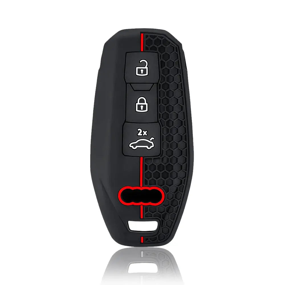 Silicone Car Key Case for Audi A5 A6 Q5 Q6 A3 Protective Cover by InterCyprus Trading Ltd