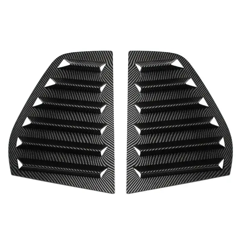 VW Golf 5 MK5 Rear Window Louver Side Vent Trim 2 Pieces