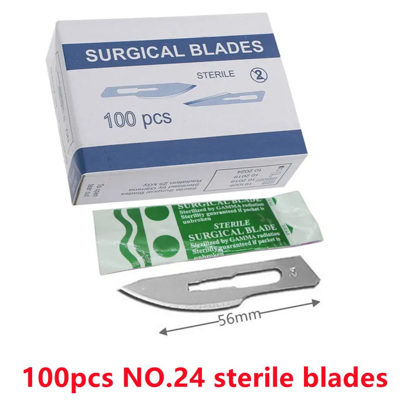 Sterile Carbon Steel Surgical Blades &ndash; Precision Cutting