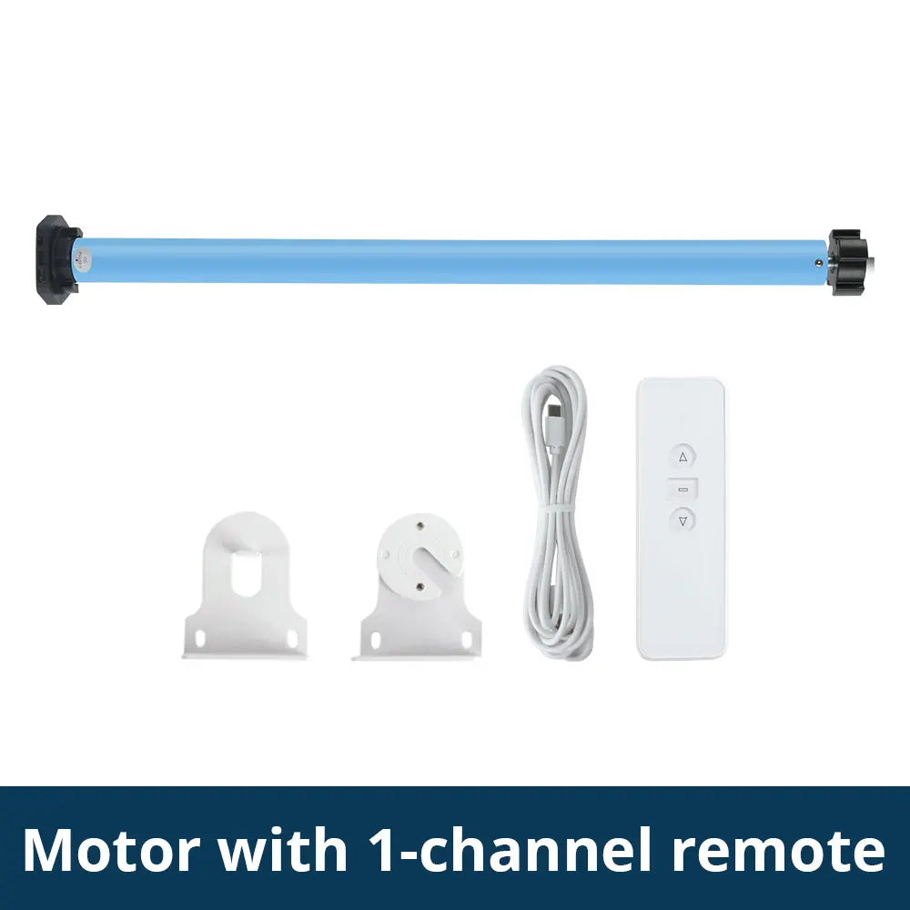 Zemismart Zigbee Smart Roller Shade Motor with Built-in Battery for Voice Control Motor with R1 / CHINA