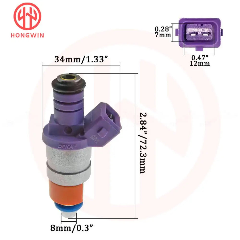 Fuel Injector Nozzle Plug Connector Fluorine Rubber for Lada Volga UAZ3160