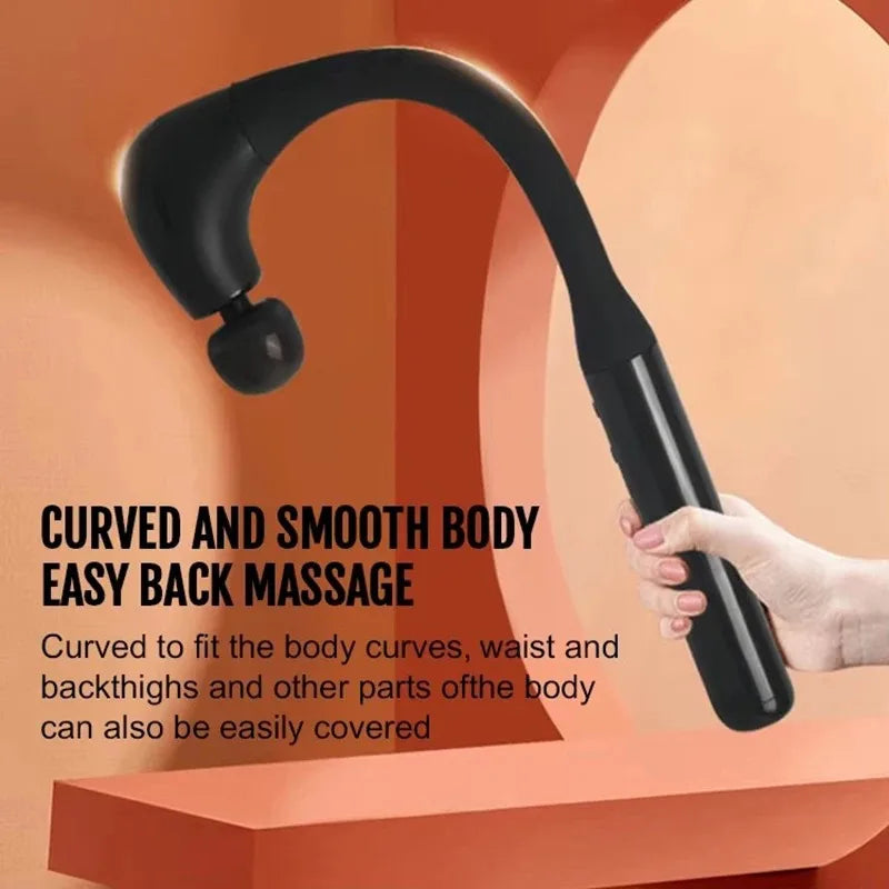 Fascia Gun Portable Deep Tissue Massage - Extended Handle