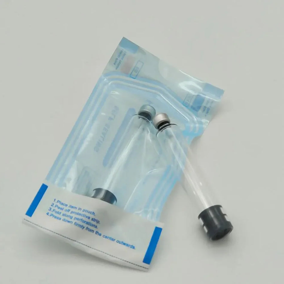 Deset komada tri ml staklenih kaseta za inzulin