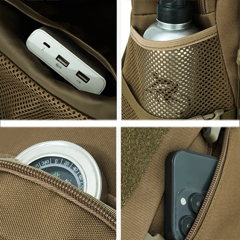 Tactical Camping Backpack &ndash; Molle System For Outdoor Use