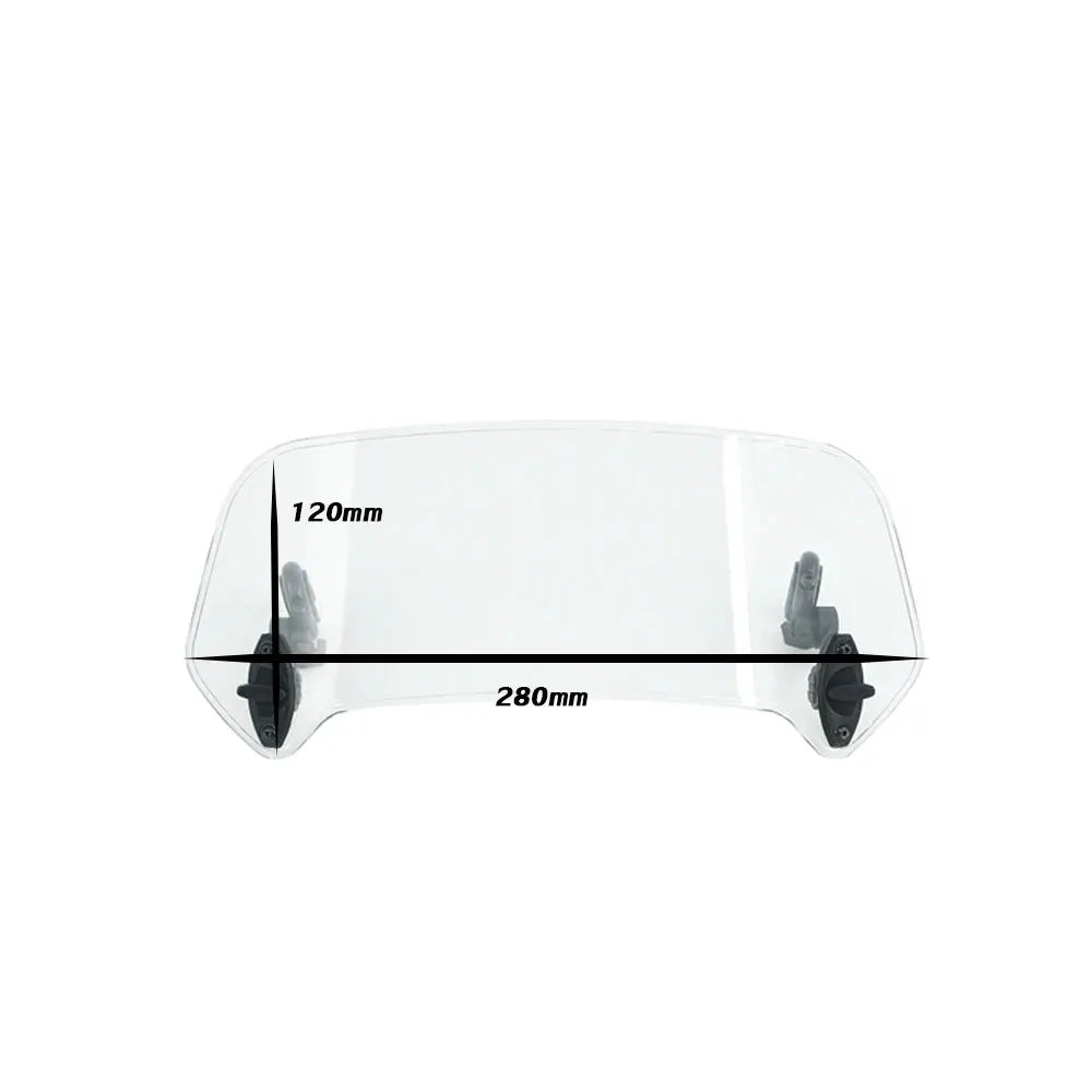 Heighten Windscreen Windshield For BMW R1300GS For HONDA For YAMAHA For SUZUKI For Kawasaki For Vespa Wind Screen Shield Spoiler by InterCyprus Trading Ltd